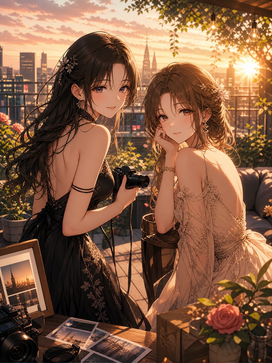 小小绘-闺蜜写真拍摄花絮
